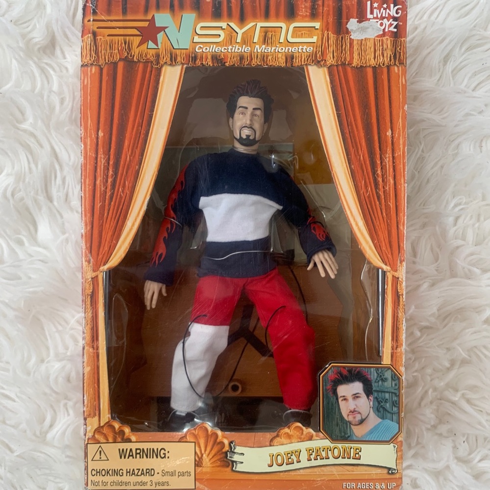 NSYNC Collectable Marionette Joey Fatone